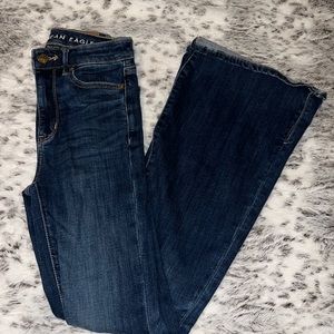American eagle super high rise flare - 00